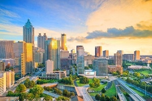 ATL downtown skyline