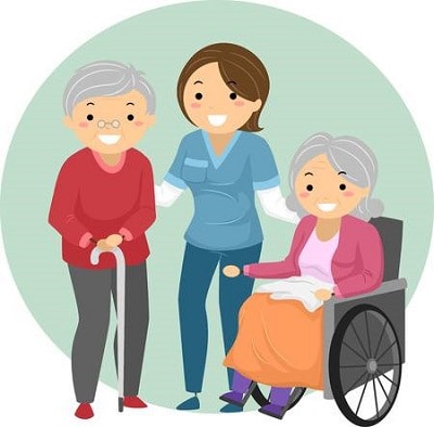 Senior caregiver image