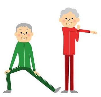Seniors Exercising image
